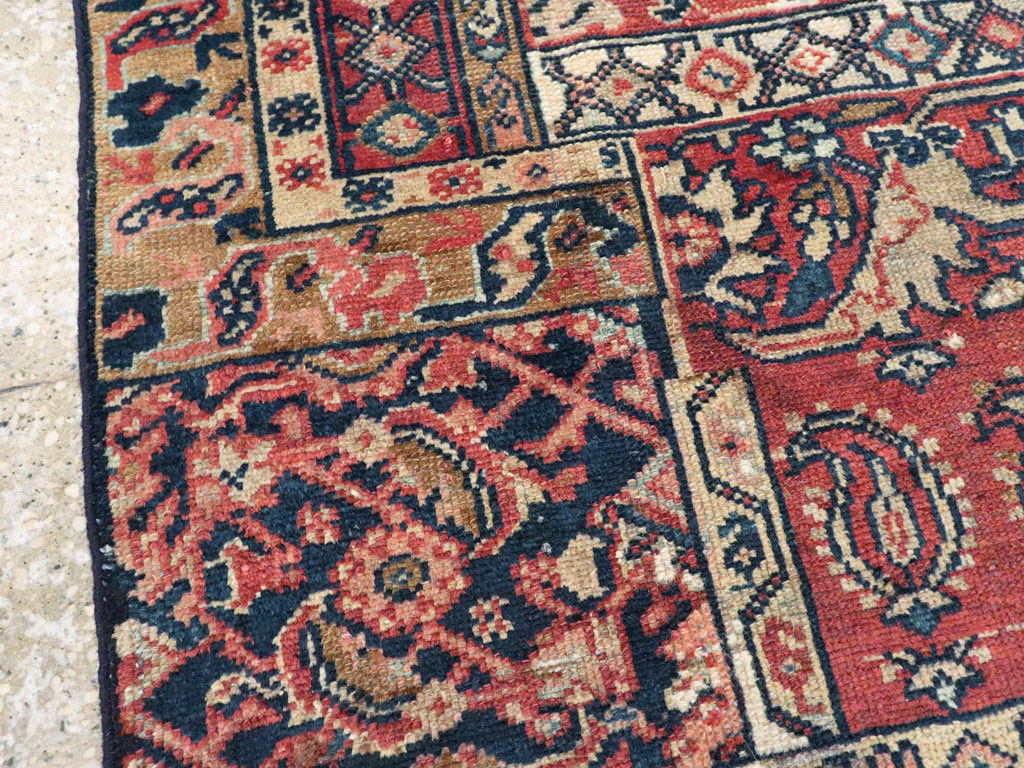 Antique Persian Malayer Sampler Rug, No.21596 - Gsblank