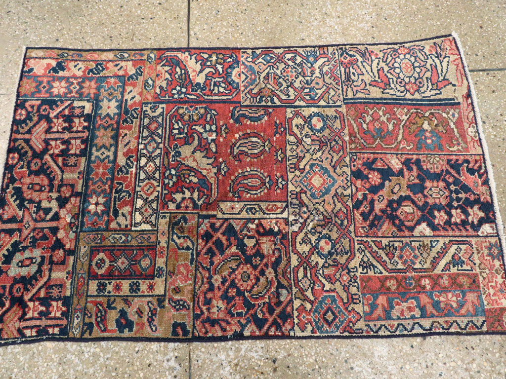 Antique Persian Malayer Sampler Rug, No.21596 - Gsblank