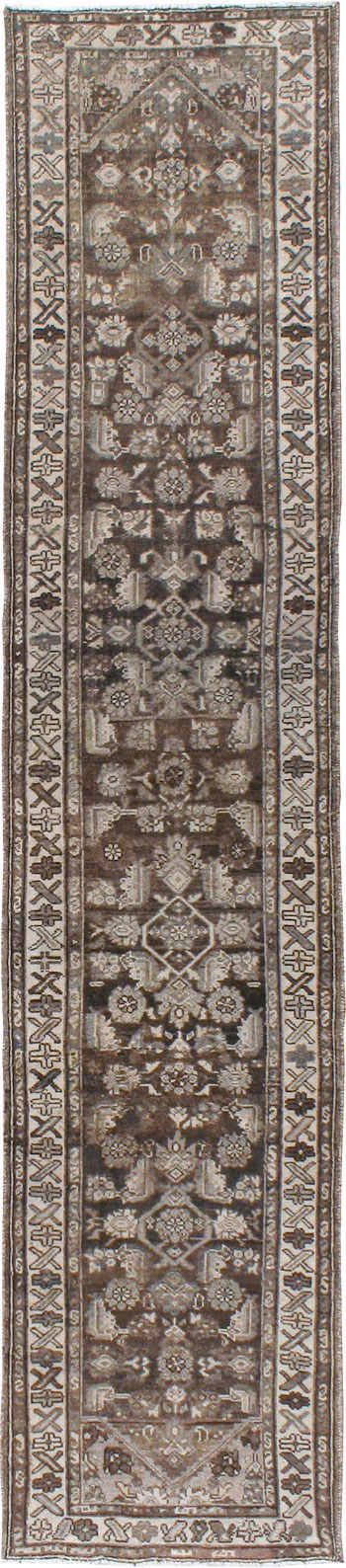 Vintage Persian Malayer Runner, No.21601 - Gsblank