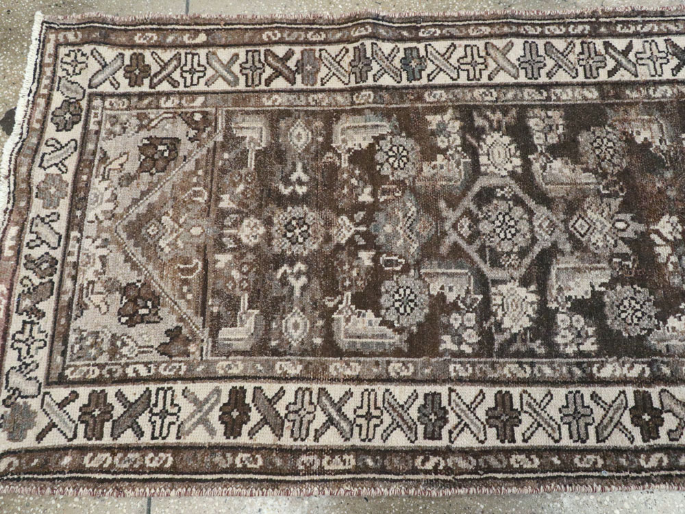 Vintage Persian Malayer Runner, No.21601 - Gsblank
