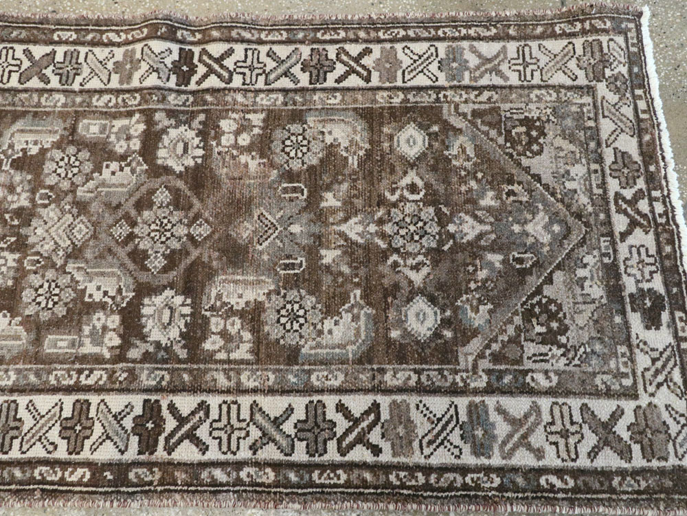 Vintage Persian Malayer Runner, No.21601 - Gsblank