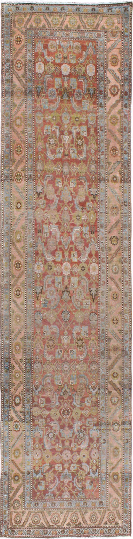 Vintage Persian Kurdish Runner, No.21610 - Gsblank