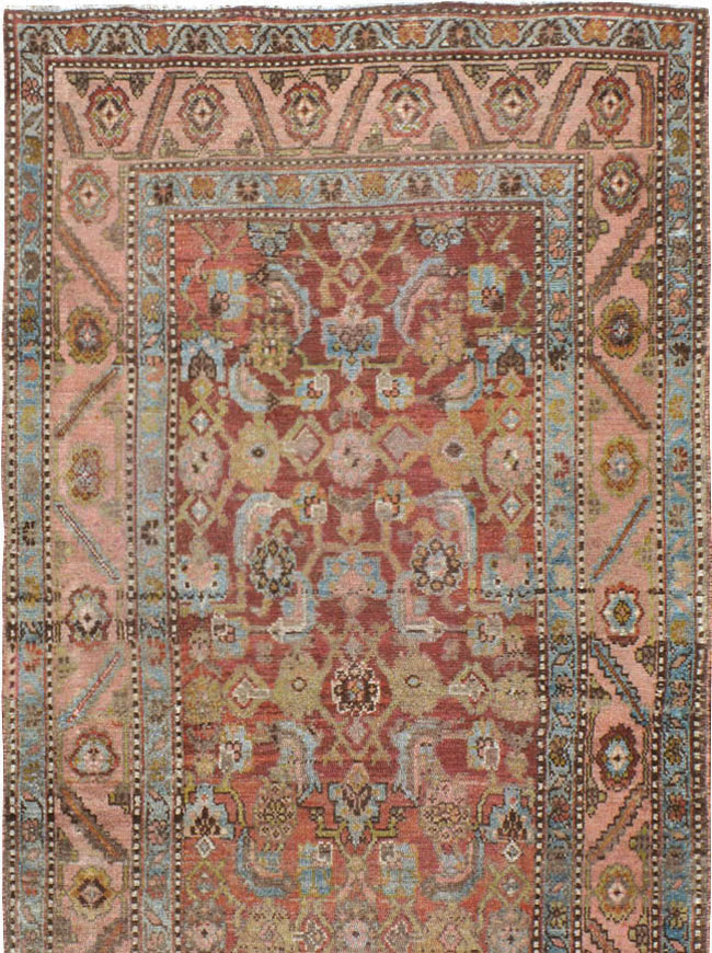 Vintage Persian Kurdish Runner, No.21610 - Gsblank