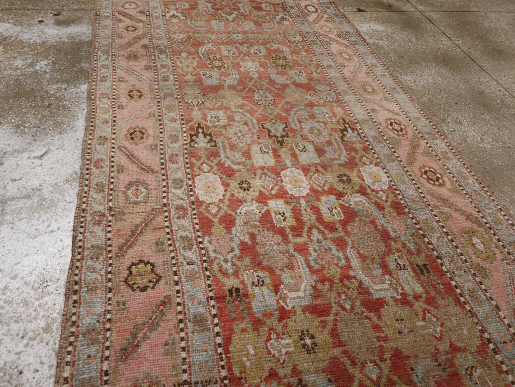 Vintage Persian Kurdish Runner, No.21610 - Gsblank