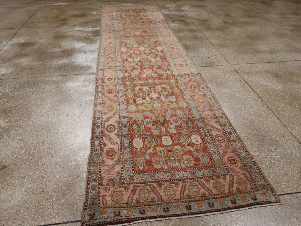 Vintage Persian Kurdish Runner, No.21610 - Gsblank