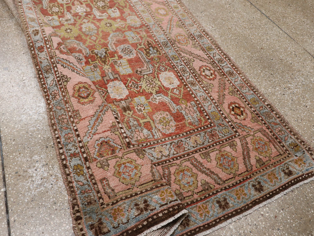 Vintage Persian Kurdish Runner, No.21610 - Gsblank