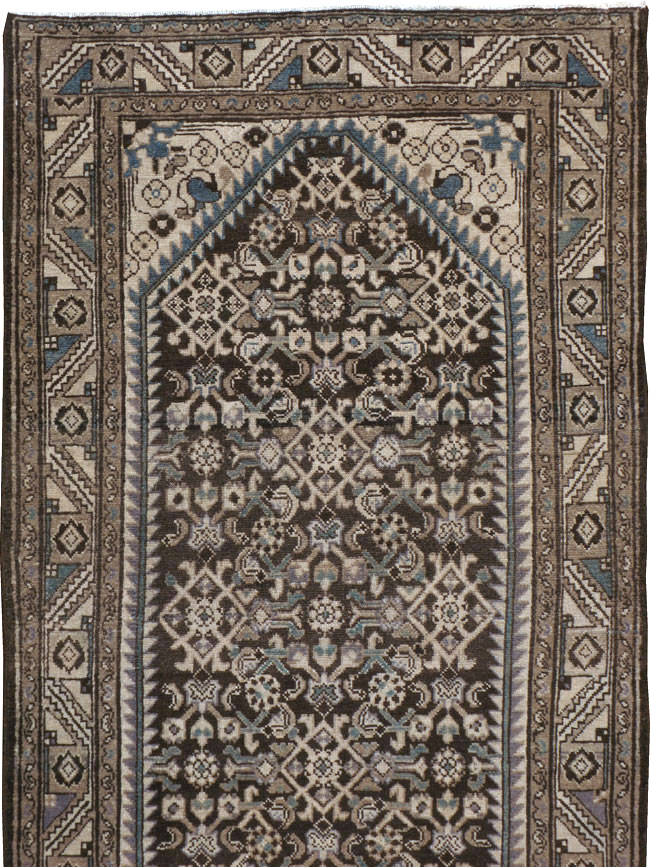 Vintage Persian Malayer Runner, No.21611 - Gsblank