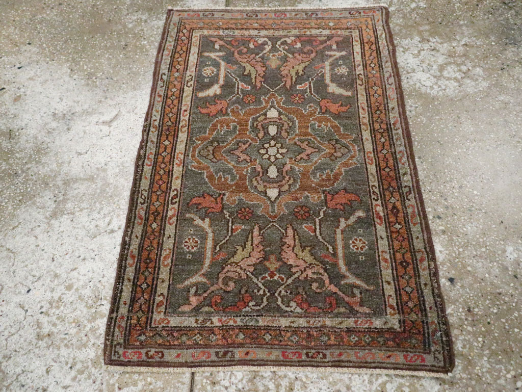 Vintage Persian Malayer Rug (Pair: 1 of 2), No.21614 - Gsblank