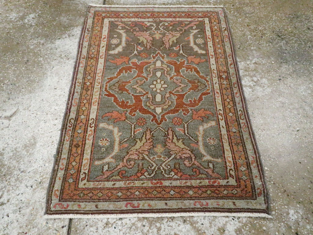 Vintage Persian Malayer Rug (Pair: 2 of 2), No.21615 - Gsblank