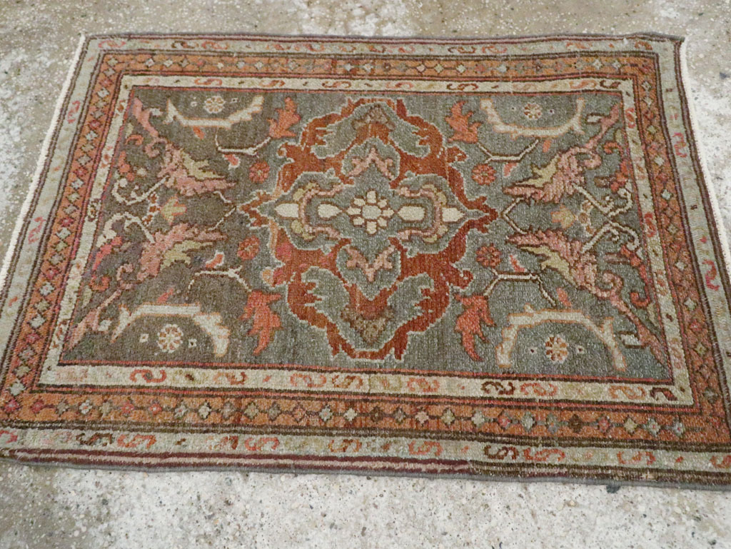 Vintage Persian Malayer Rug (Pair: 2 of 2), No.21615 - Gsblank