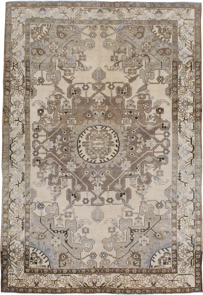 Vintage Persian Malayer Rug, No.21619 - Gsblank