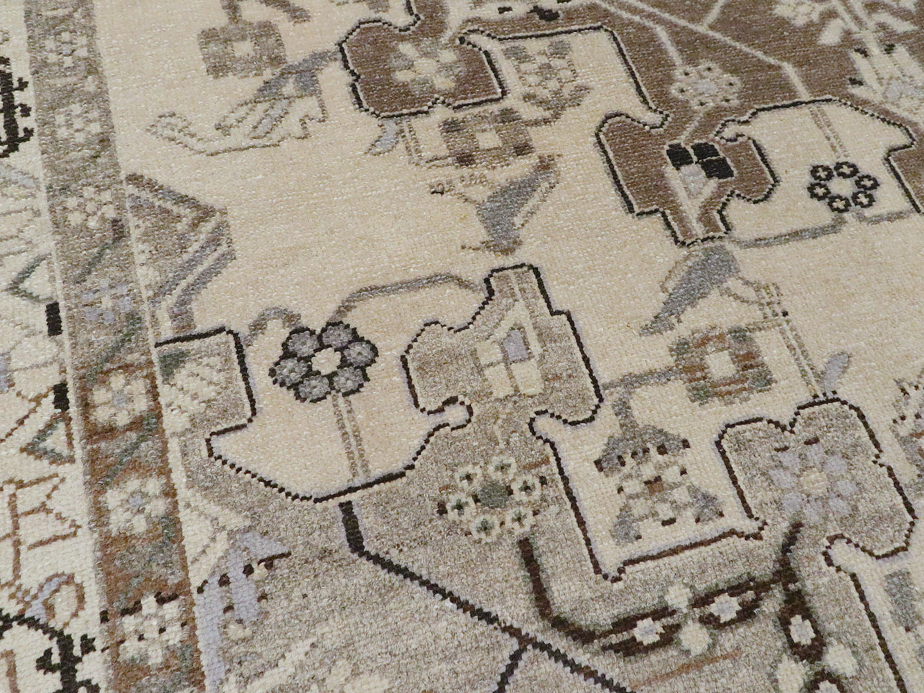 Vintage Persian Malayer Rug, No.21619 - Gsblank