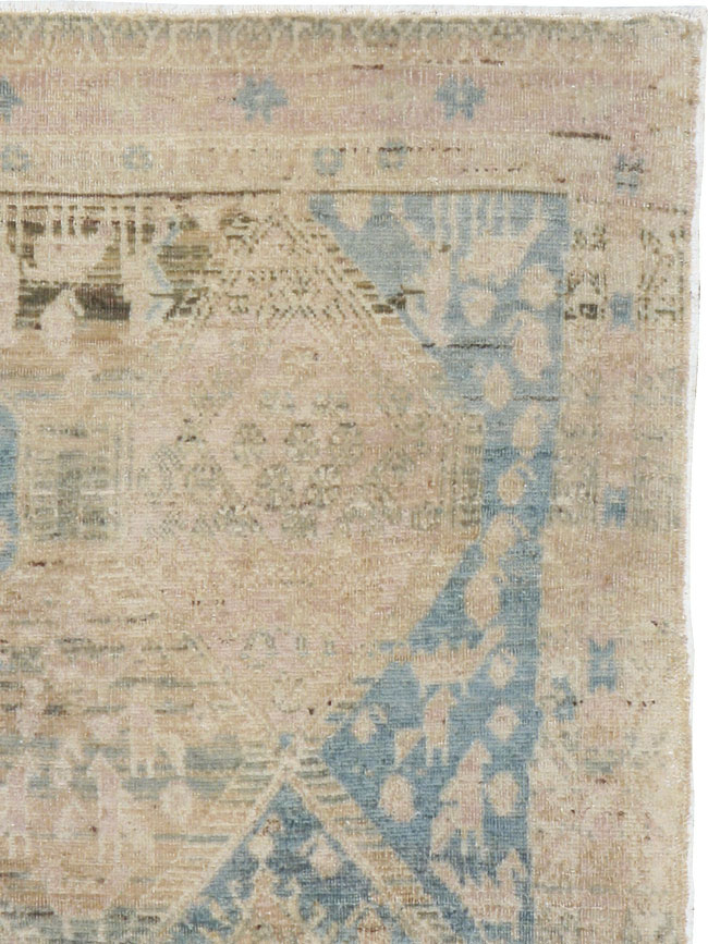 Vintage Afshar Square Rug, No.21620 - Gsblank