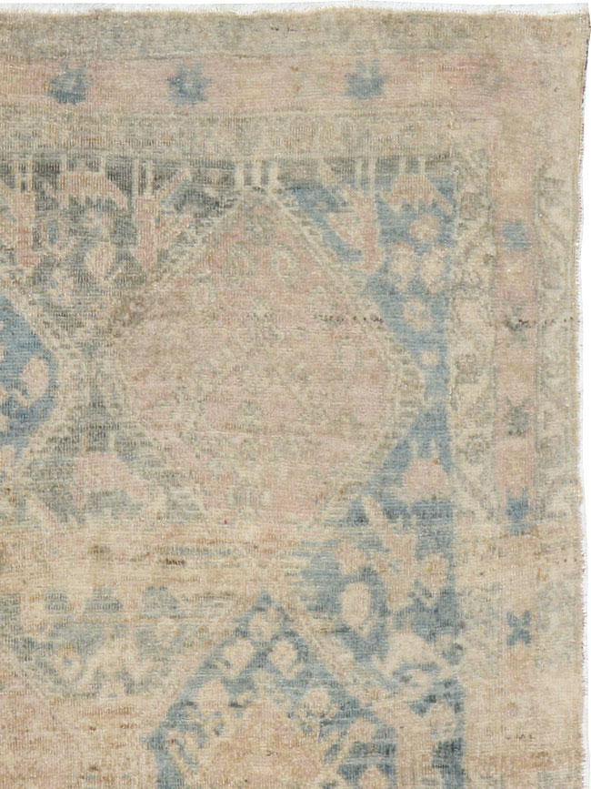 Vintage Afshar Square Rug, No.21620 - Gsblank