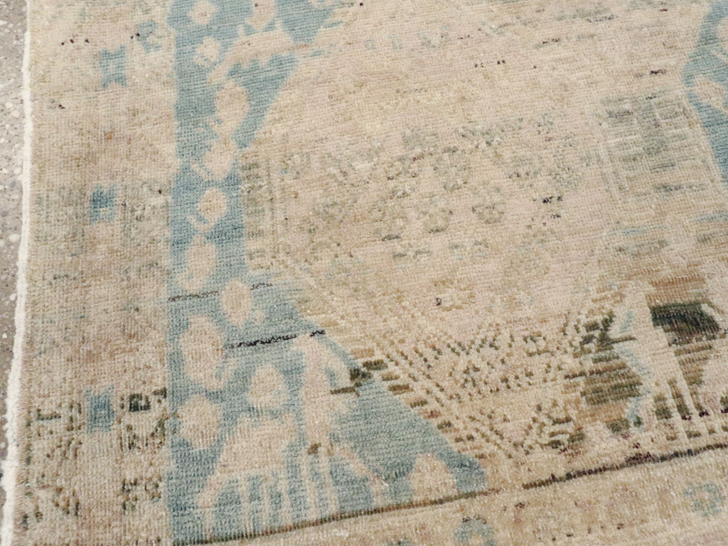 Vintage Afshar Square Rug, No.21620 - Gsblank