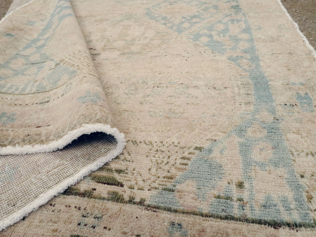 Vintage Afshar Square Rug, No.21620 - Gsblank