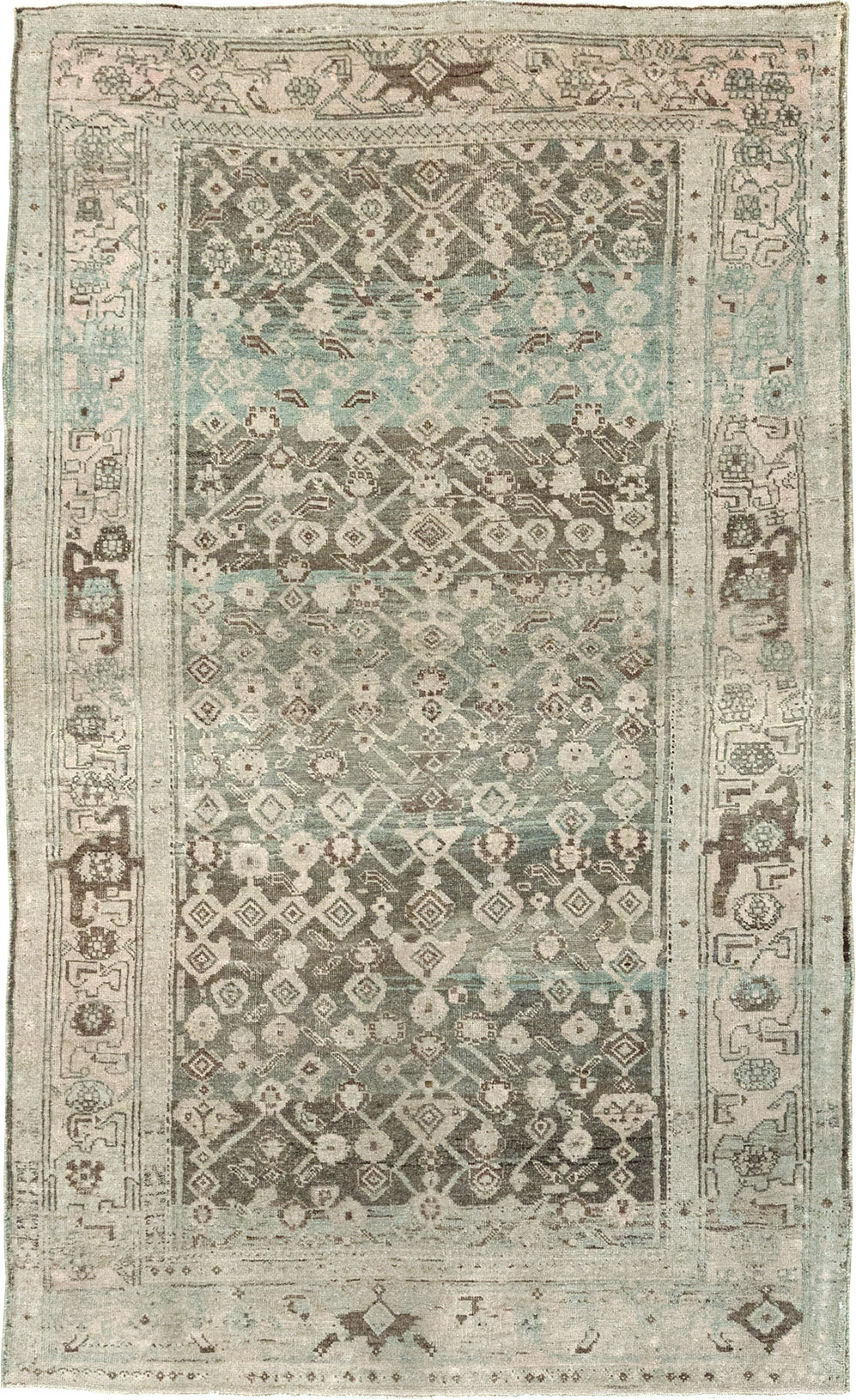 Antique Persian Bidjar Rug, No.21625 - Gsblank