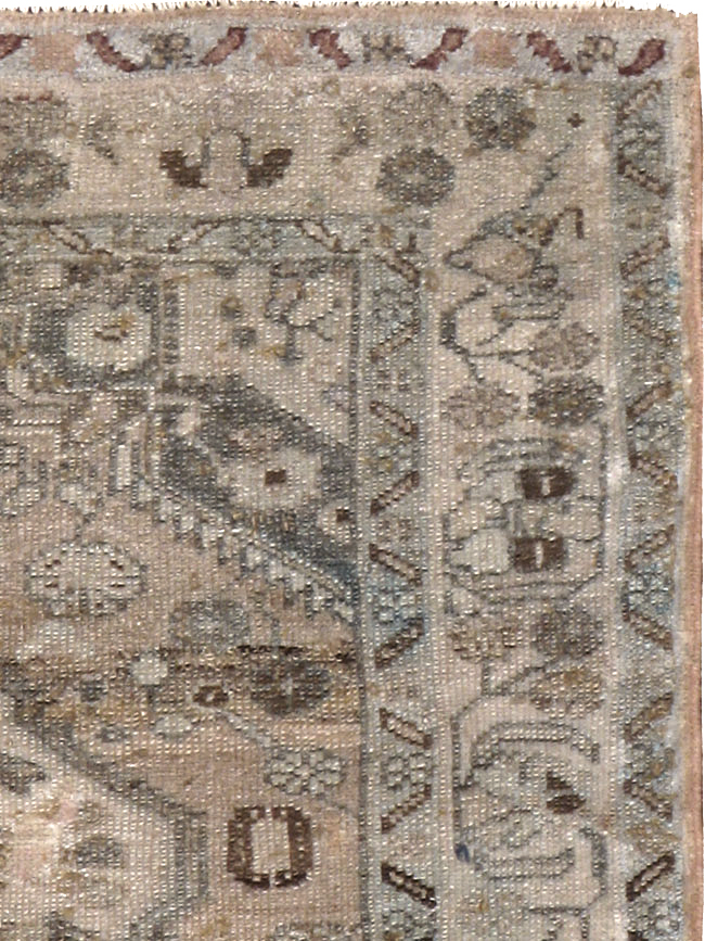 Vintage Persian Malayer Square Rug, No.21626 - Gsblank