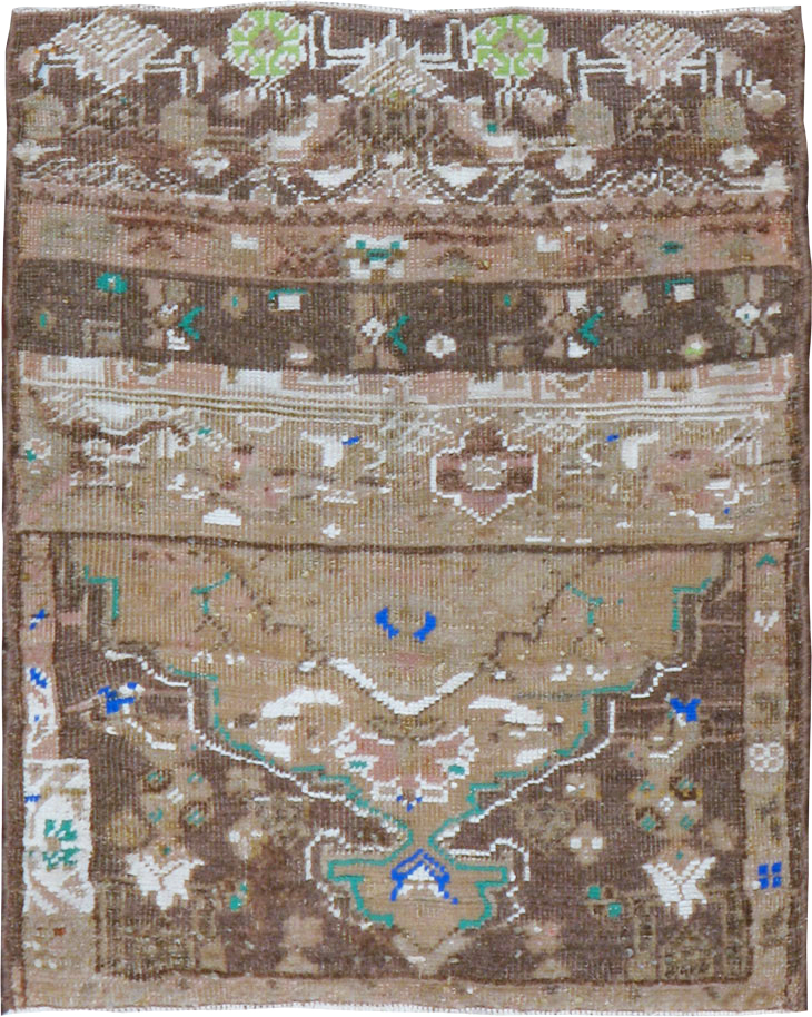Antique Persian Tabriz Sampler Rug, No.21628 - Gsblank