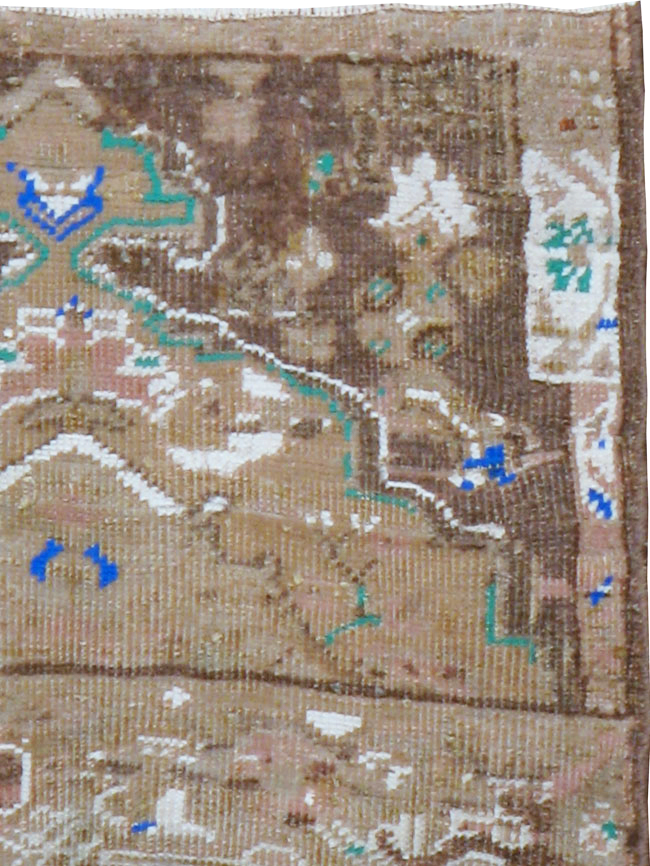 Antique Persian Tabriz Sampler Rug, No.21628 - Gsblank