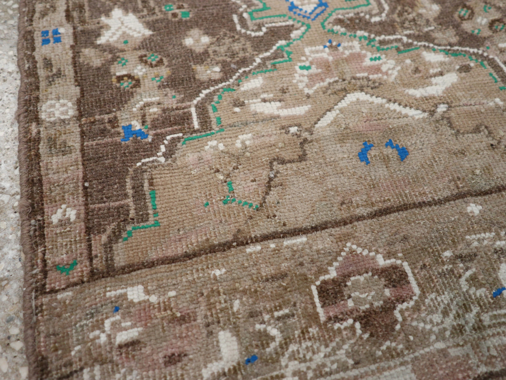 Antique Persian Tabriz Sampler Rug, No.21628 - Gsblank