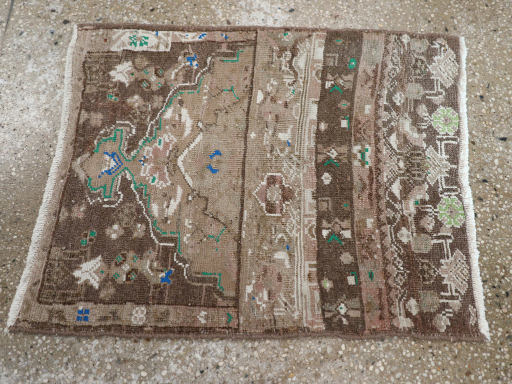 Antique Persian Tabriz Sampler Rug, No.21628 - Gsblank