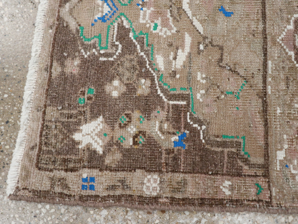 Antique Persian Tabriz Sampler Rug, No.21628 - Gsblank