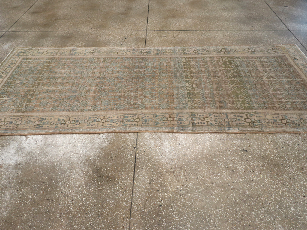 Vintage Senneh Malayer Runner, No.21630 - Gsblank