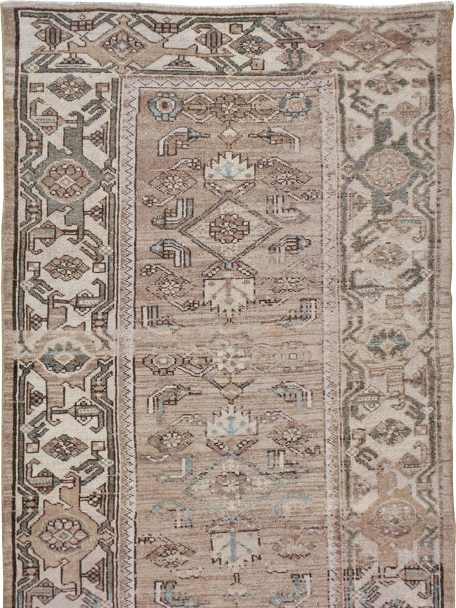 Vintage Persian Malayer Runner, No.21633 - Gsblank
