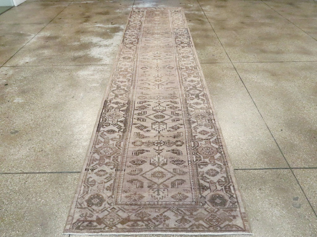 Vintage Persian Malayer Runner, No.21633 - Gsblank