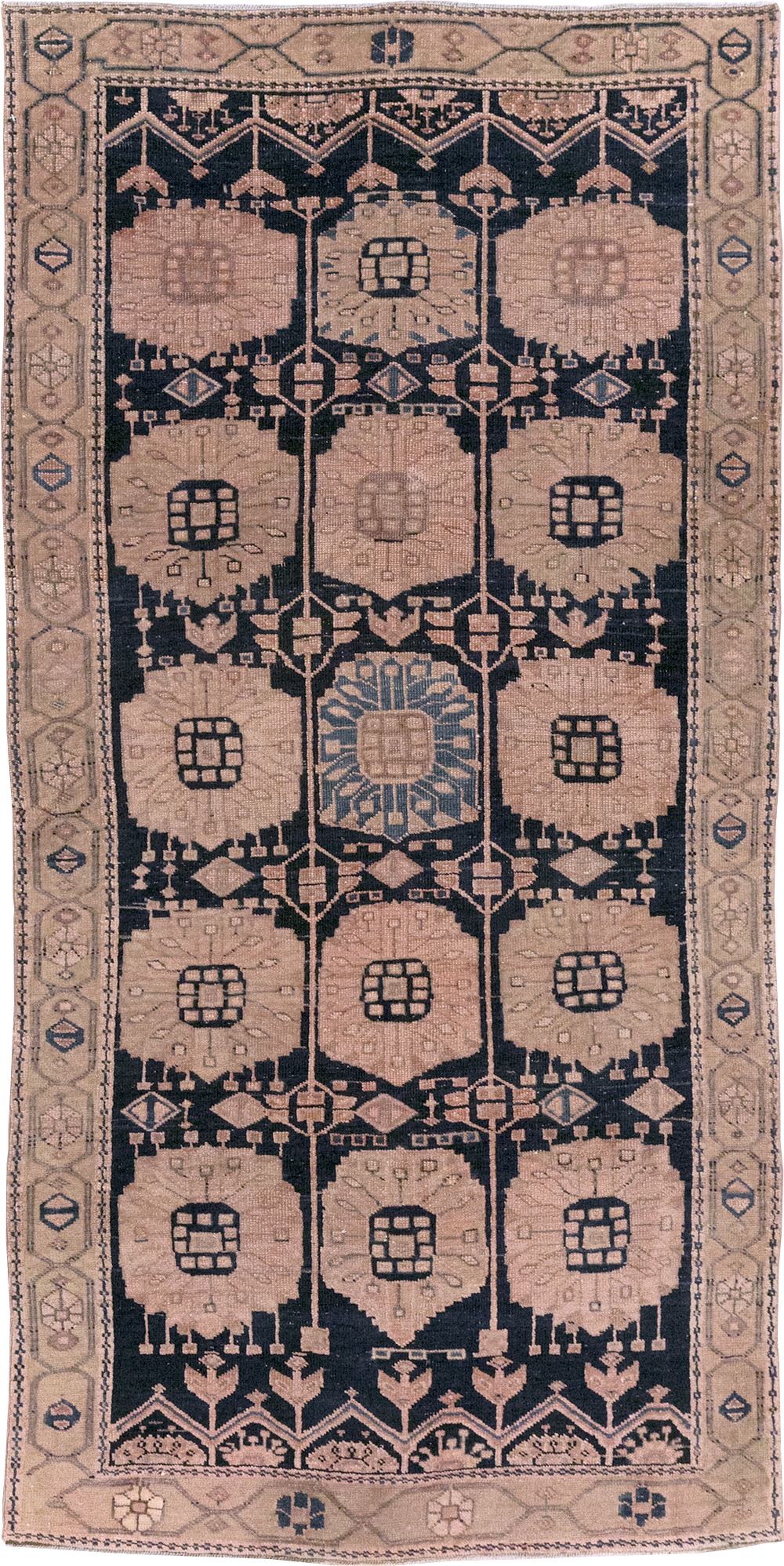 Vintage Persian Malayer Rug, No.21634 - Gsblank