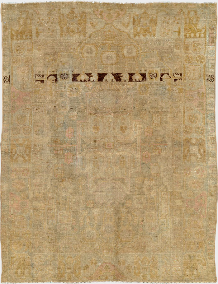 Vintage Persian Malayer Rug, No.21635 - Gsblank