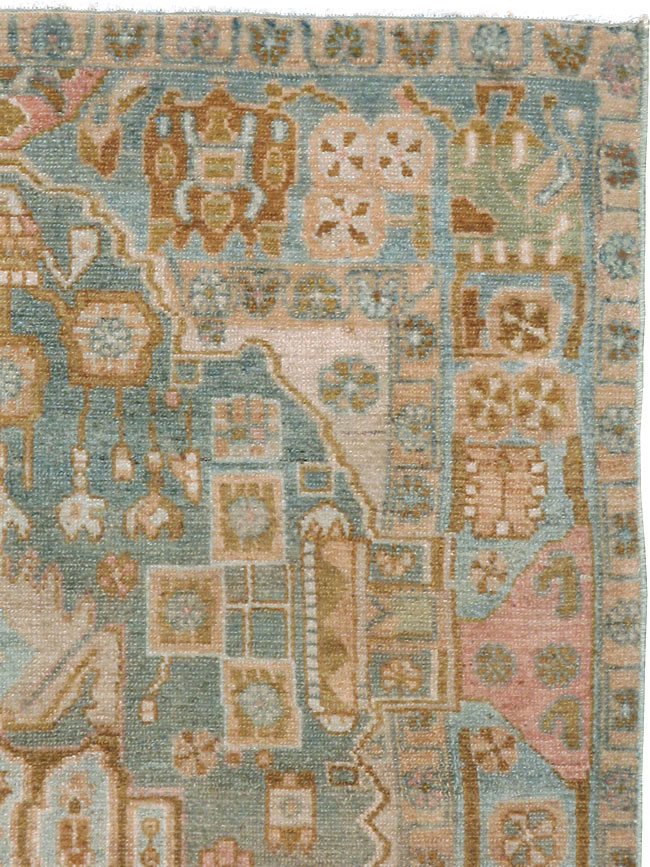 Vintage Persian Malayer Rug, No.21636 - Gsblank