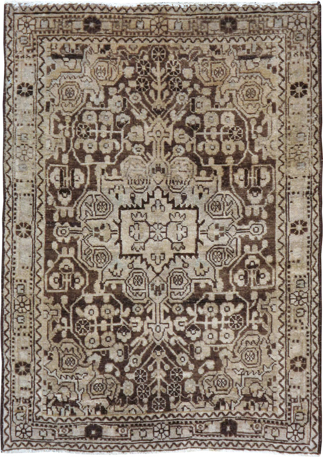 Vintage Persian Malayer Rug, No.21641 - Gsblank