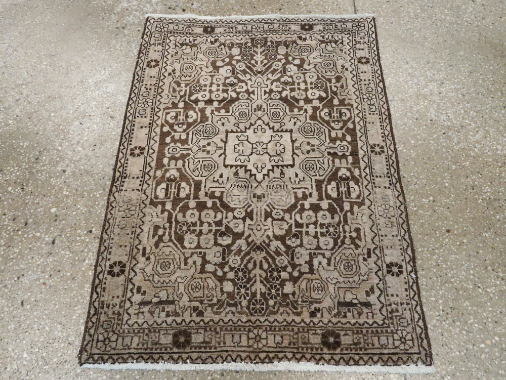 Vintage Persian Malayer Rug, No.21641 - Gsblank