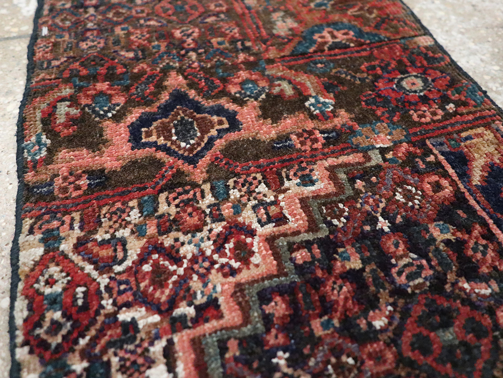 Vintage Persian Kurdish Sampler Rug, No.21644 - Gsblank