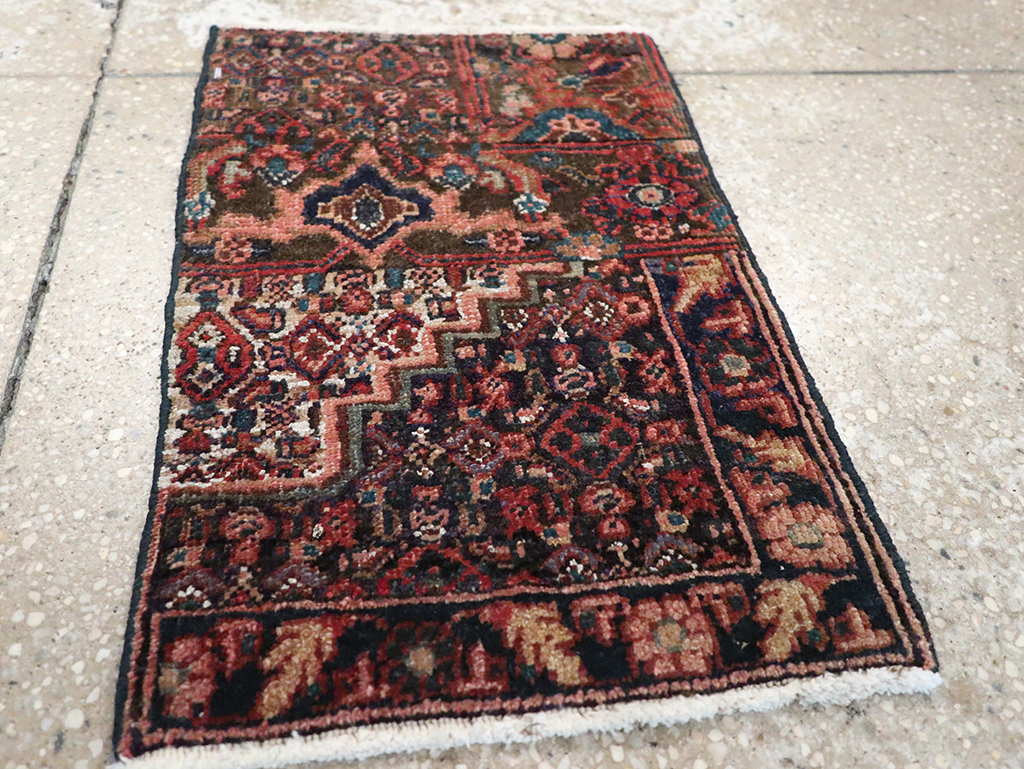 Vintage Persian Kurdish Sampler Rug, No.21644 - Gsblank