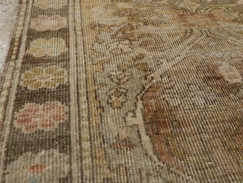 Antique Persian Malayer Square Rug, No.21645 - Gsblank