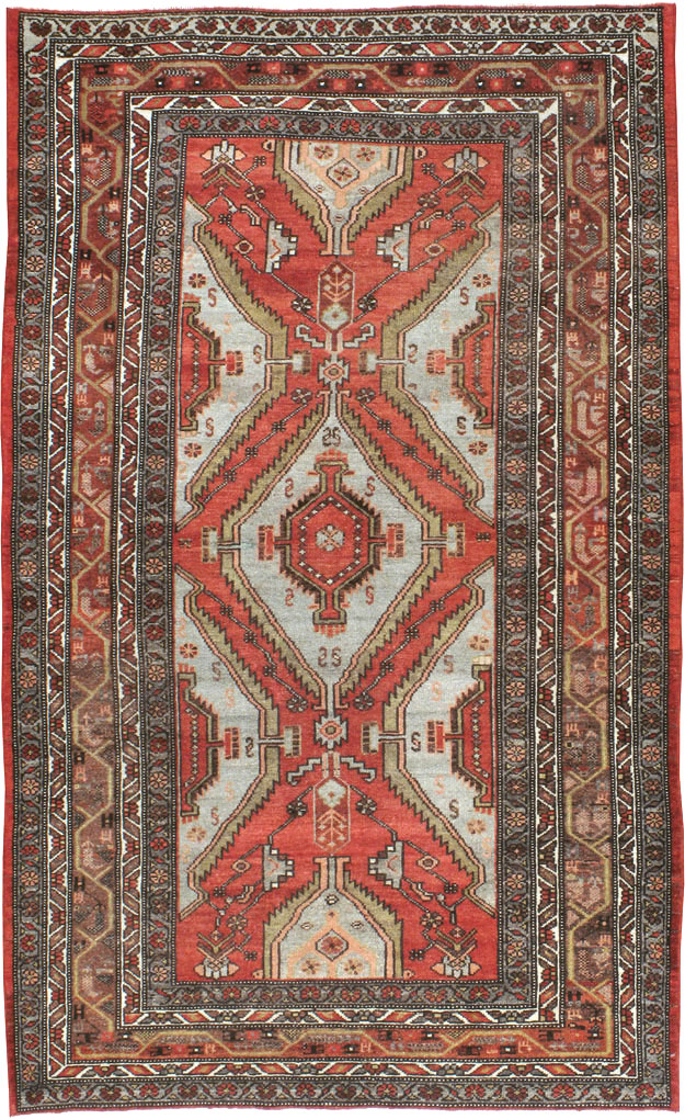 Vintage Persian Malayer Rug, No.21653 - Gsblank