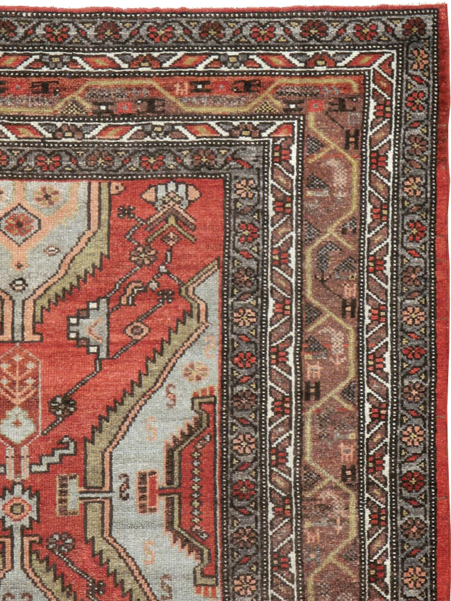 Vintage Persian Malayer Rug, No.21653 - Gsblank