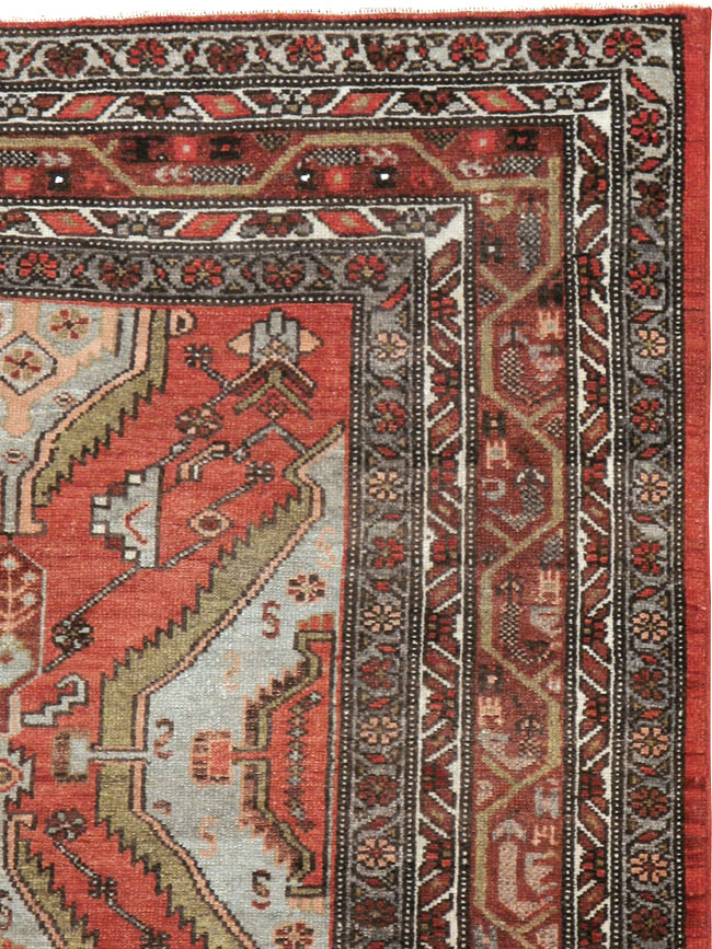 Vintage Persian Malayer Rug, No.21653 - Gsblank