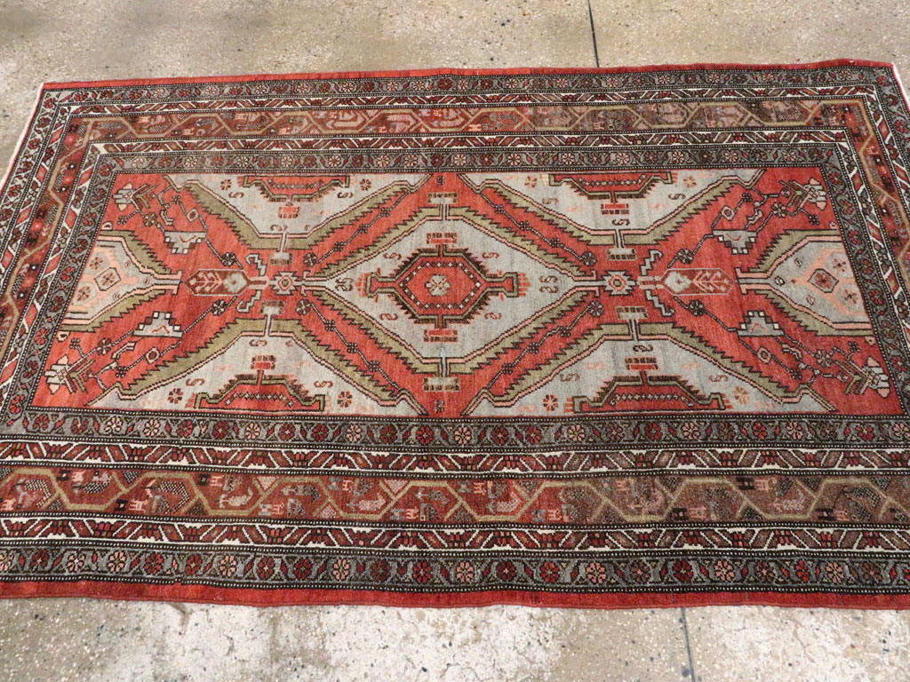 Vintage Persian Malayer Rug, No.21653 - Gsblank