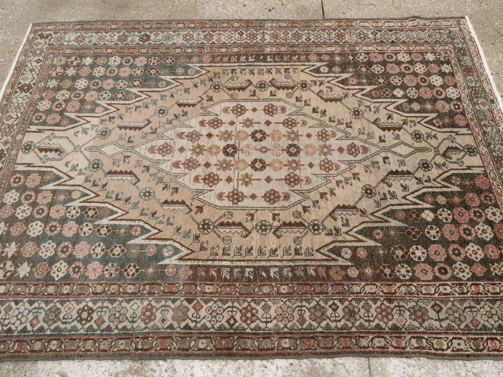 Antique Persian Malayer Rug, No.21655 - Gsblank