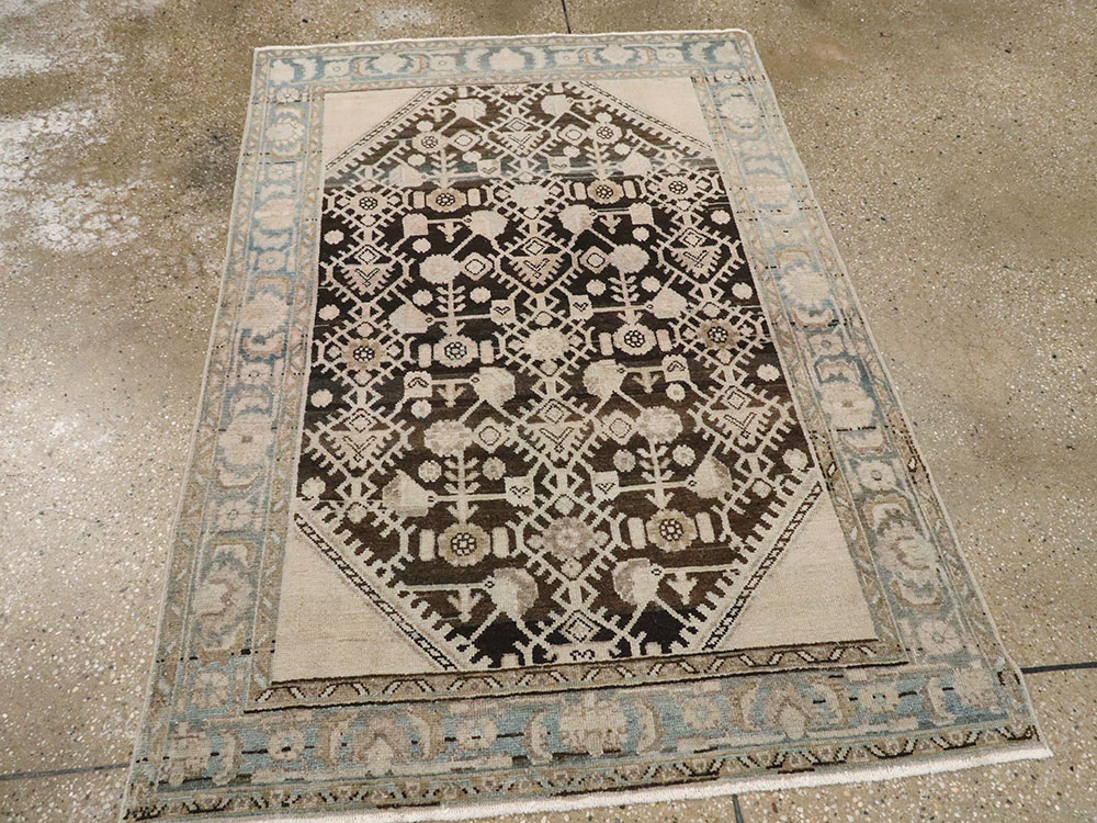 Vintage Persian Malayer Rug, No.21656 - Gsblank