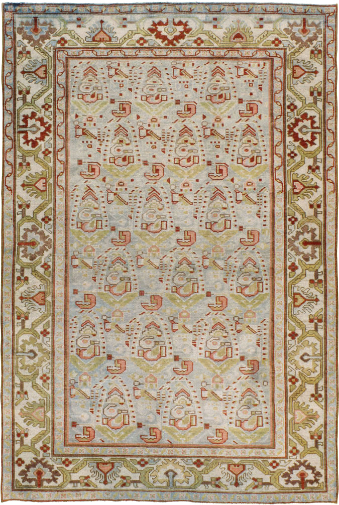 Vintage Persian Malayer Rug, No.21657 - Gsblank