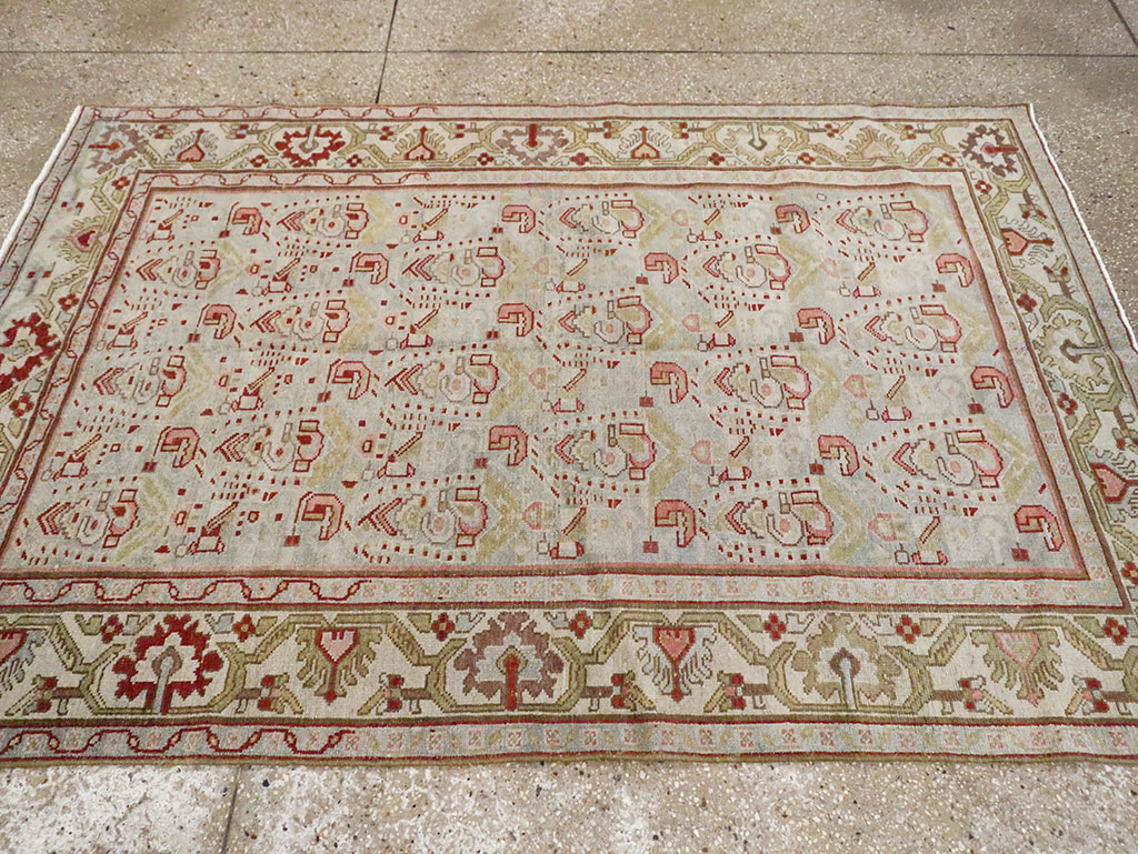 Vintage Persian Malayer Rug, No.21657 - Gsblank