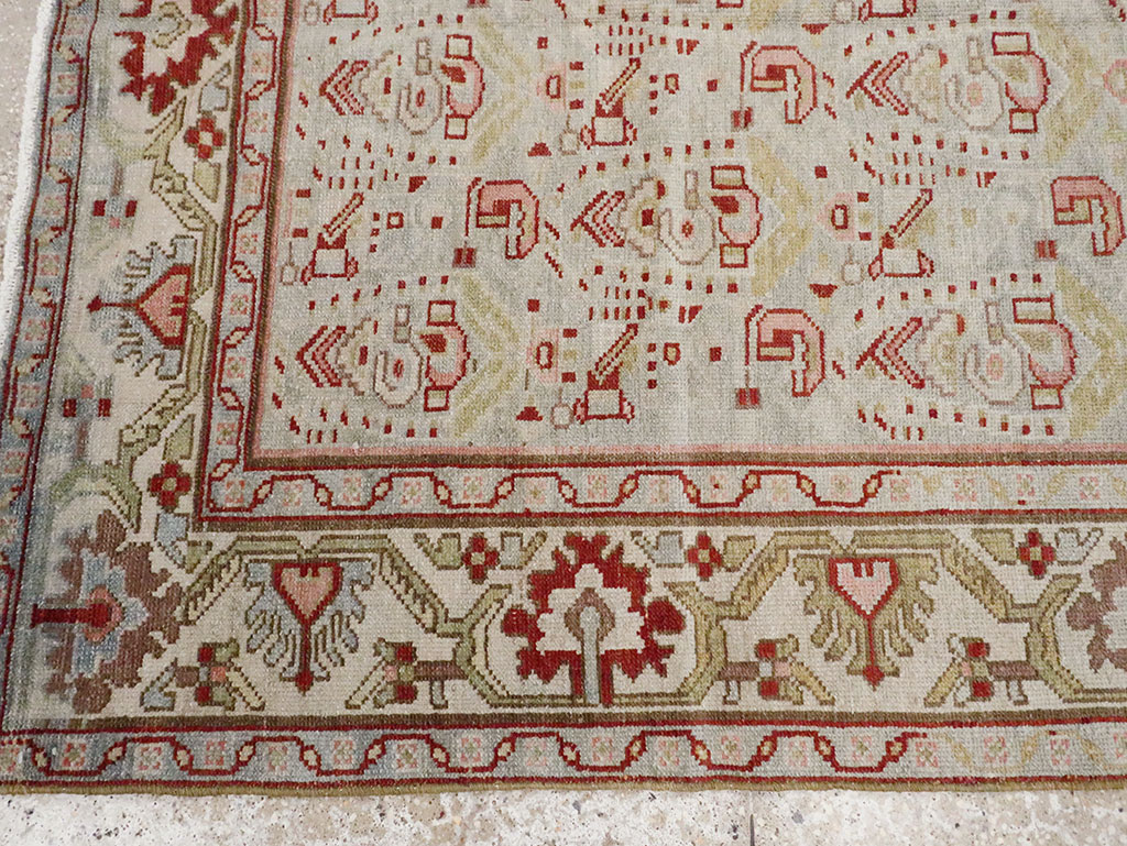 Vintage Persian Malayer Rug, No.21657 - Gsblank