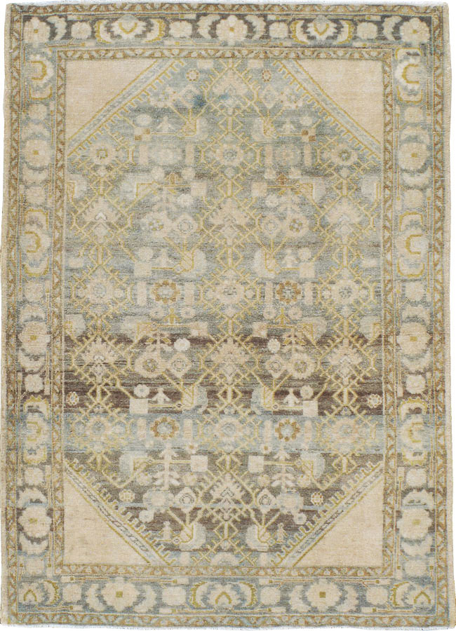 Vintage Persian Malayer Rug, No.21658 - Gsblank