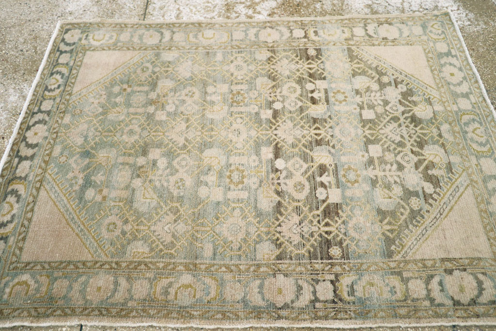 Vintage Persian Malayer Rug, No.21658 - Gsblank