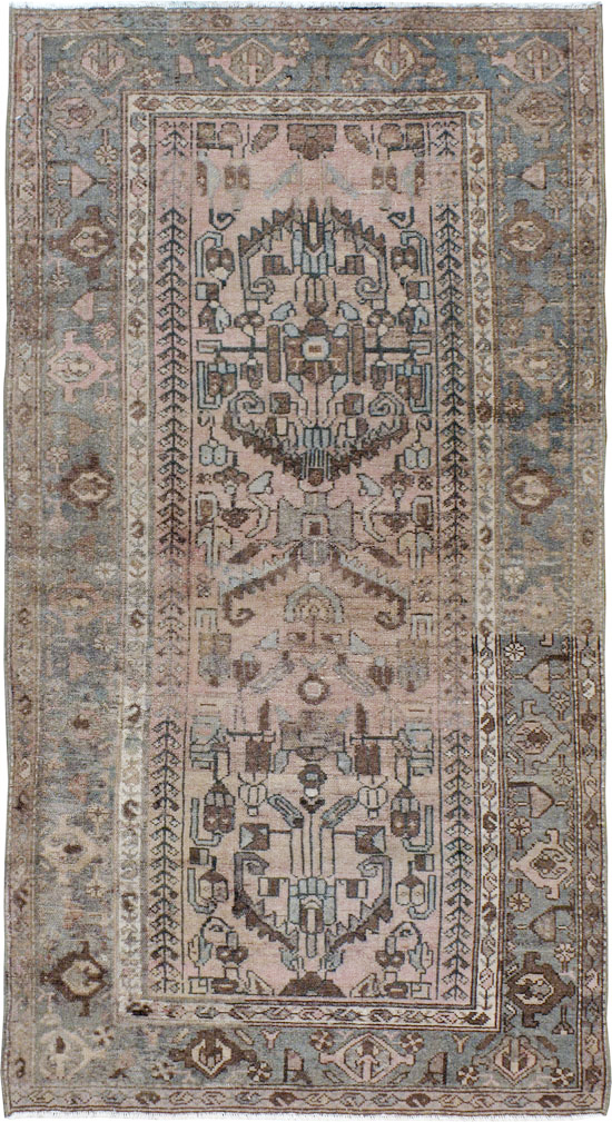 Vintage Persian Malayer Rug, No.21660 - Gsblank
